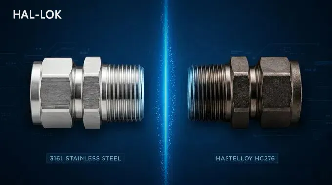 316L与HC276接头对比