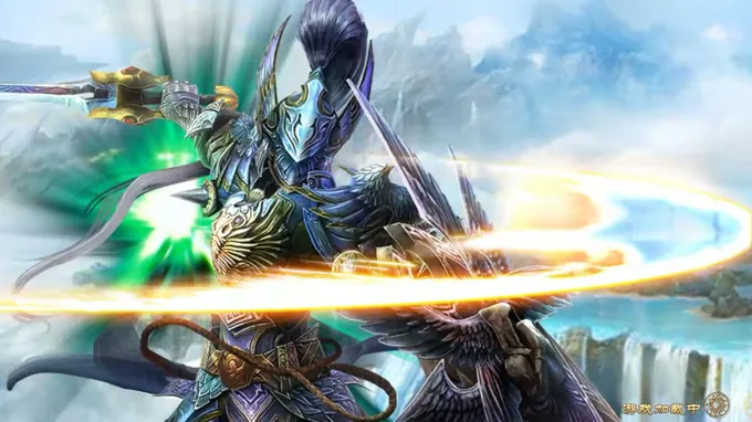 重装战士战斗画面