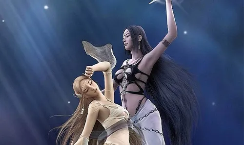 光与暗女神双生